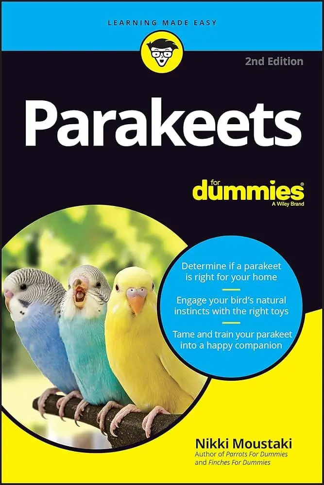 Cover of the book "Parakeets for Dummies"